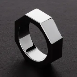 Triune Cockring Ze Nut Octogone 15mm